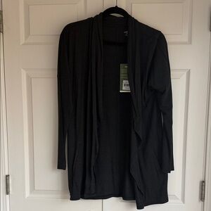Toad&Co Women's Black Drape Cardigan